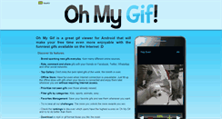 Desktop Screenshot of ohmygif.com